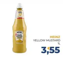 Moderna Heinz yellow mustard offerta