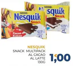 Moderna Nesquik Snack al cacao offerta
