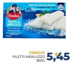 Moderna Findus filetti merluzzo offerta