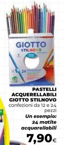 Extracoop Pastelli acquarellabili Giotto StilNovo offerta