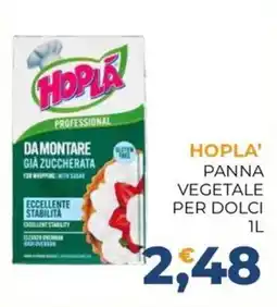 Moderna Hopla' panna vegetale per dolci offerta