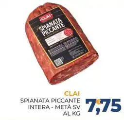 Moderna Clai spianata piccante offerta