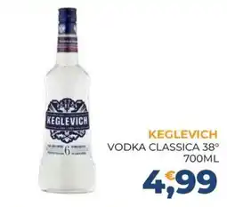 Moderna Keglevich Vodka Classica offerta