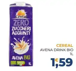 Moderna Cereal avena drink bio offerta
