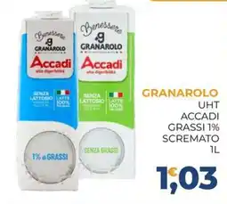 Moderna Granarolo UHT Accadi Grassi 1% Scremato offerta