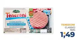Moderna Teneroni hamburger con prosciutto cotto offerta