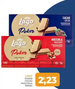 Moderna Lago Poker Cacao Nocciola offerta