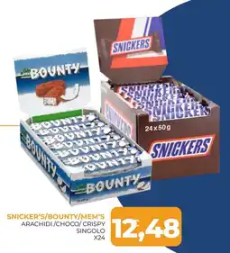 Moderna Snicker's/Bounty/Mem's offerta