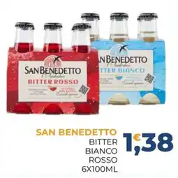 Moderna San Benedetto Bitter Bianco Rosso offerta
