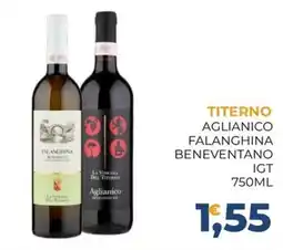 Moderna Titerno Aglianico Falanghina Beneventano IGT offerta