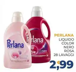 Moderna Perlana liquido color nero rosa offerta
