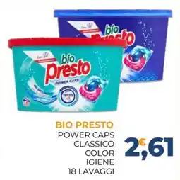 Moderna Bio Presto Power Caps Classico Color Igiene offerta