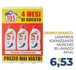 Moderna Omino Bianco lavatrice igienizzante muschio offerta