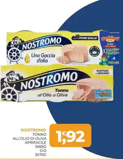 Moderna Nostromo tonno all'olio di oliva offerta