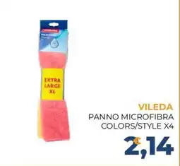 Moderna Vileda panno microfibra colors/style offerta