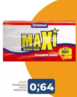 Moderna Maxi tovaglioli offerta
