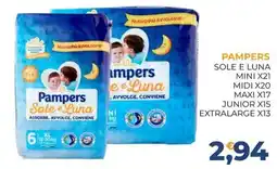 Moderna Pampers Sole e Luna offerta