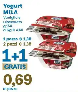 Prix Quality Yogurt MILA Vaniglia e Cioccolato offerta