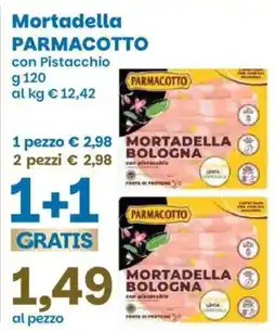Prix Quality Mortadella Parmacotto con Pistacchio offerta