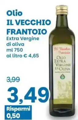 Prix Quality Olio Il Vecchio Frantoio Extra Vergine di oliva offerta