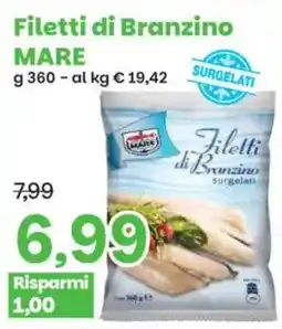 Prix Quality Filetti di Branzino MARE offerta