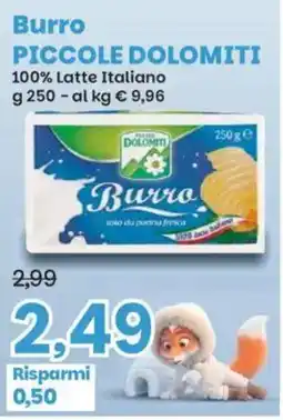 Prix Quality Burro Piccole Dolomiti offerta