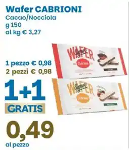 Prix Quality Wafer Cabrioni offerta