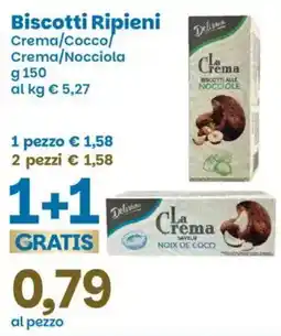 Prix Quality Biscotti Ripieni La Crema offerta