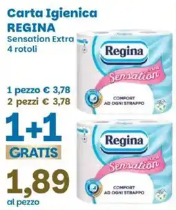 Prix Quality Carta Igienica Regina Sensation Extra offerta