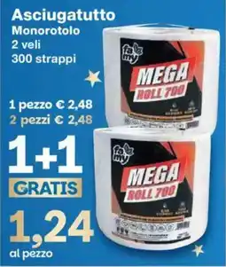 Prix Quality Asciugatutto Monorotolo offerta