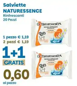 Prix Quality Salviette rinfrescanti Naturessence offerta