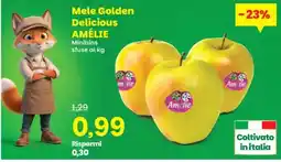 Prix Quality Mele Golden Delicious AMÉLIE offerta