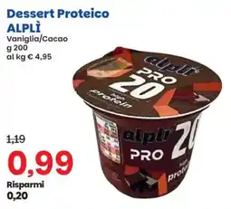 Prix Quality Dessert Proteico Alplì offerta