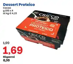 Prix Quality Dessert Proteico Cacao offerta