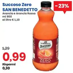 Prix Quality Succoso Zero San Benedetto offerta