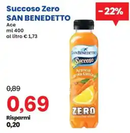 Prix Quality Succoso Zero San Benedetto offerta