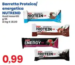 Prix Quality Barretta Proteica/energetica Nutrend offerta