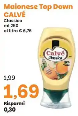 Prix Quality Maionese Top Down Calvé Classica offerta