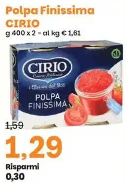 Prix Quality Polpa Finissima Cirio offerta