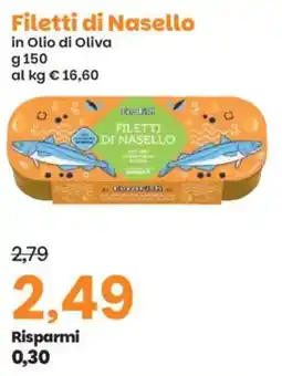 Prix Quality Filetti di Nasello in Olio di Oliva offerta
