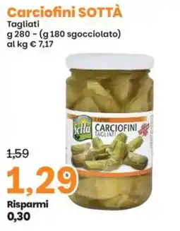Prix Quality Carciofini Sottà offerta