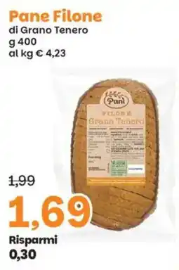 Prix Quality Pane Filone di Grano Tenero offerta