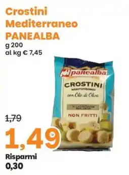 Prix Quality Crostini Mediterraneo Panealba offerta