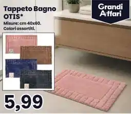 Prix Quality Tappeto Bagno OTIS offerta