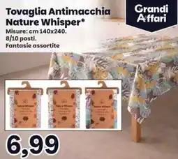 Prix Quality Tovaglia Antimacchia Nature Whisper offerta