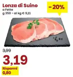 Prix Quality Lonza di Suino offerta