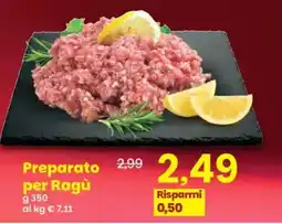 Prix Quality Preparato per Ragù offerta