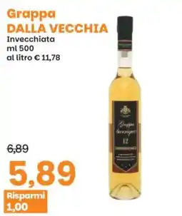 Prix Quality Grappa Dalla Vecchia offerta