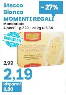 Prix Quality Stecco Bianco Mandorlato offerta