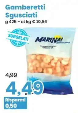 Prix Quality Gamberetti sgusciati Marina offerta